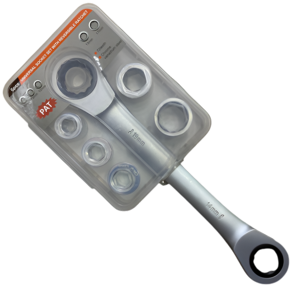 ქანჩის გასაღები საცვლელი თავაკებით